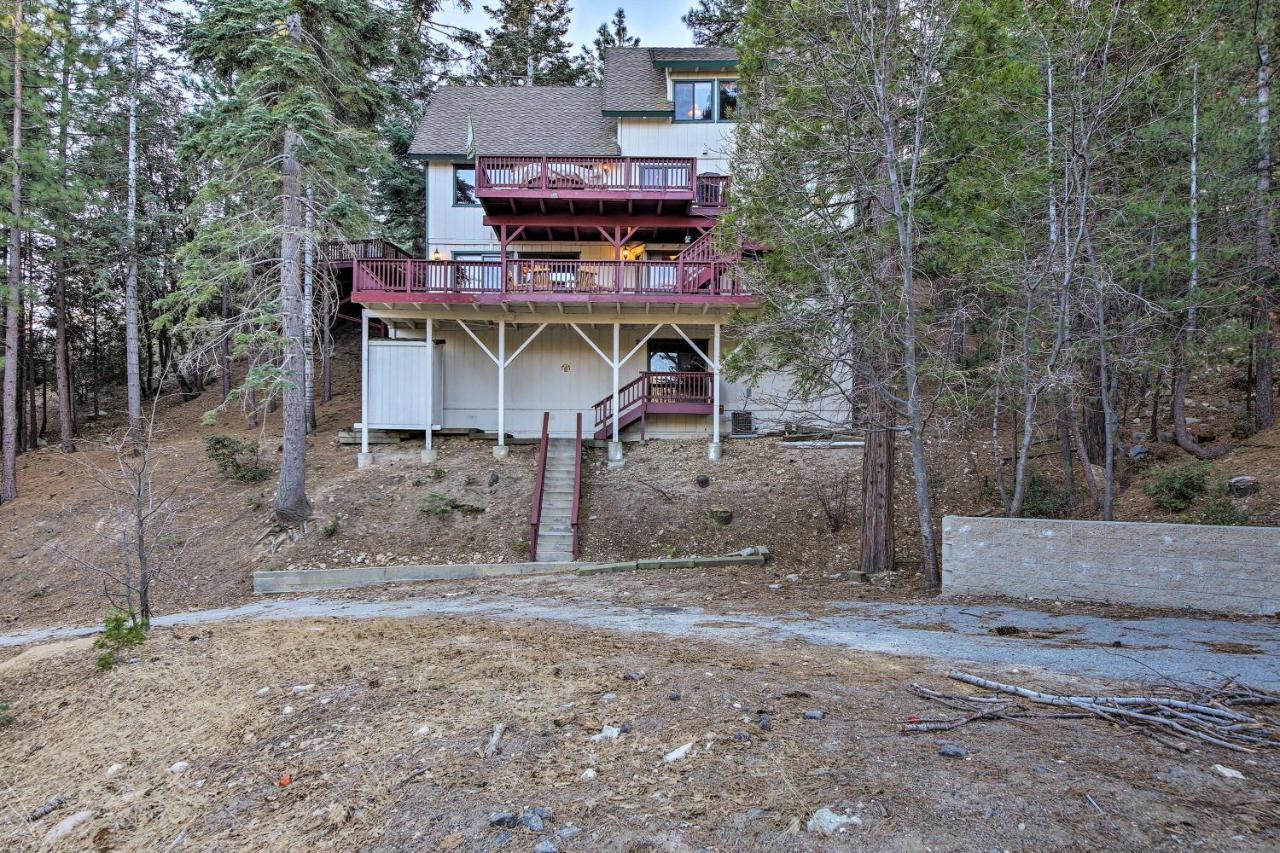 Spacious Lake Arrowhead Home With 2 Decks And Views Luaran gambar
